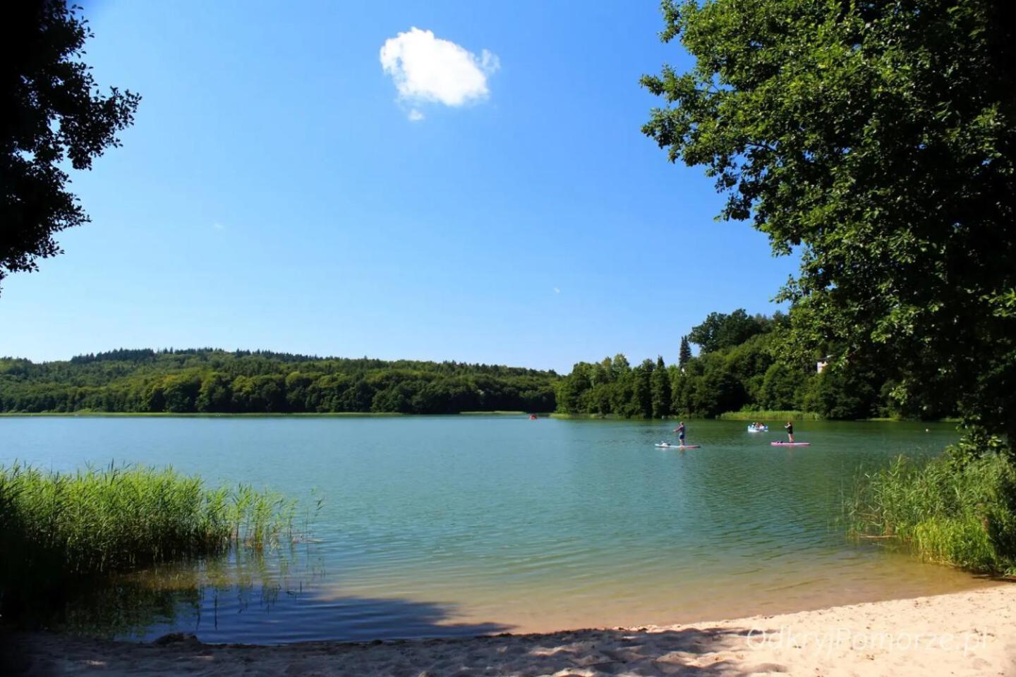 Pensjonat Nad Jeziorem Lakeside Brodnica Dolna Exterior foto